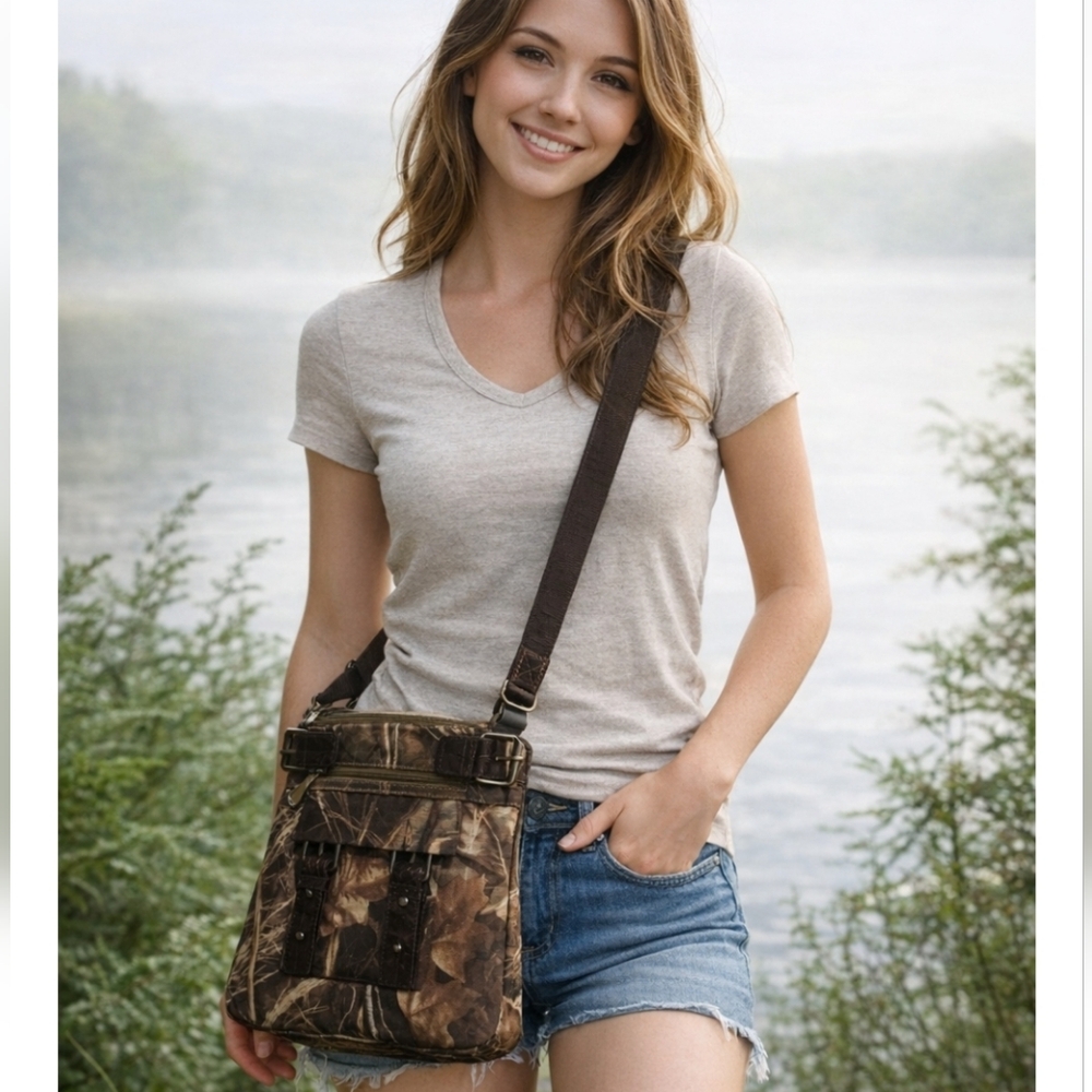 Camouflage Crossbody Bag